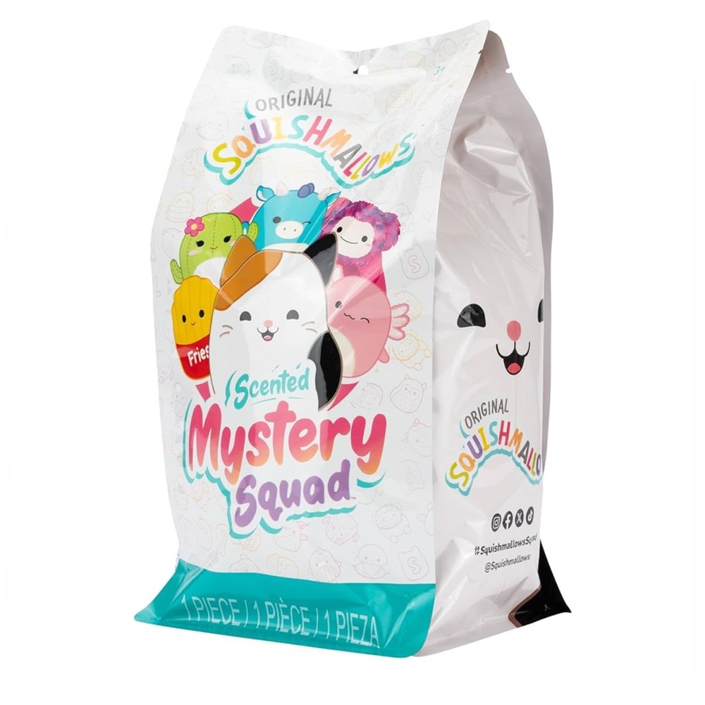 Squishmallows B1️⃣G1️⃣🆓 Blind Bag Scented Fruit Mystery Squad Full Size Plush